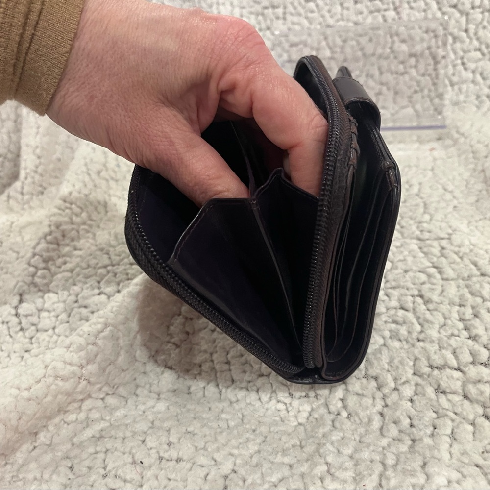 Prada Purple Leather Bifold Wallet - Picture 14 of 14